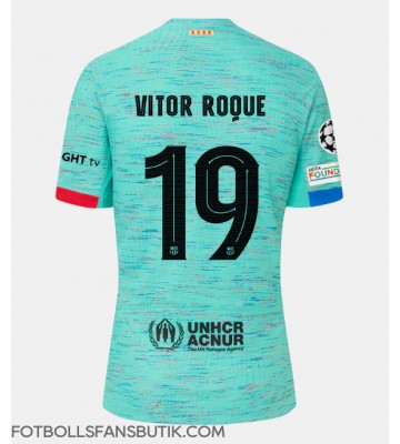 Barcelona Vitor Roque #19 Replika Tredje Tröja 2023-24 Kortärmad